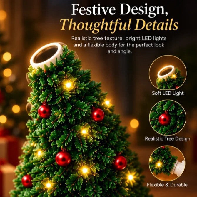 USB Christmas Tree Projection Lamp